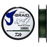 Шнур DAIWA J-Braid X4 0,13мм 135м Dark green 12741-013